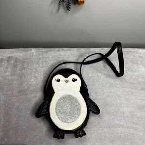 Penguin mini cross body purse